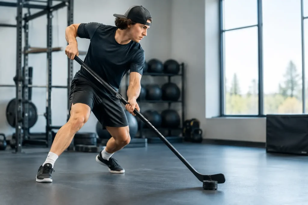Hockey Shot Power Training That Transfers