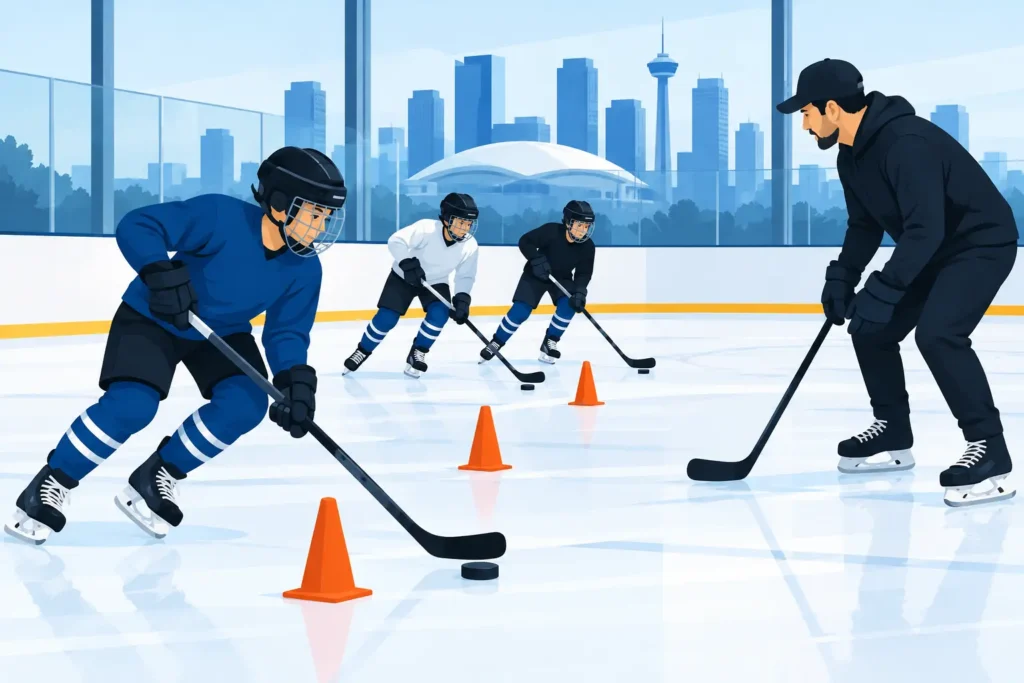 Small Group Hockey Training Edmonton That Works
